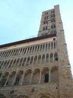 Pieve di Santa Maria Church, Arezzo na Toscana, Itália foto