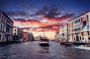 paisagem urbana veneza é um turista muito famoso foto