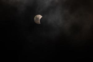 céu eclipse solar foto