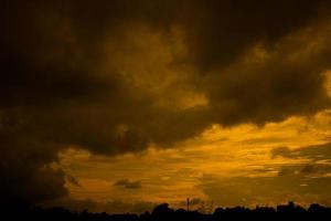 céu com luz foto