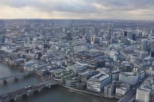 vista aérea de Londres foto