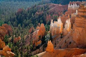 vista panorâmica de bryce canyon sul de utah foto