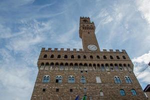 piazza della signoria é a praça central de florença, foto