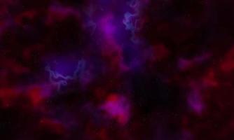 espaço com nuvens cósmicas ou a via láctea cheia de estrelas coloridas no céu. galáxia com nuvens. nebulosas ou galáxias. viagem ao espaço. nuvens ou gás colorido. renderização 3D. foto