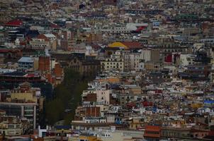 detalhe da cidade de barcelona foto