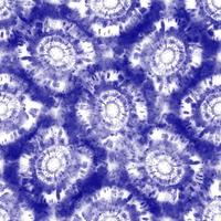 tie dye shibori pattern-indigo blue batik fundo sem costura foto