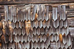 velha casa de madeira foto