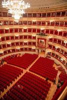 milão itália 2019 teatro na escala milanesa foto