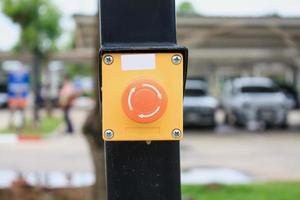 botão de alarme de emergência foto