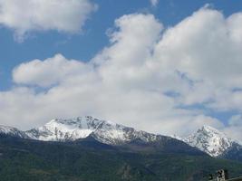 vista do vale de aosta foto