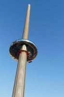 Brighton, East Sussex, Reino Unido, 2018. vista do i360 em Brighton East Sussex, em 26 de janeiro de 2018. pessoas não identificadas. foto