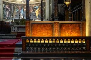 bergamo, lombardia, itália, 2014. catedral de st alexander em bergamo foto