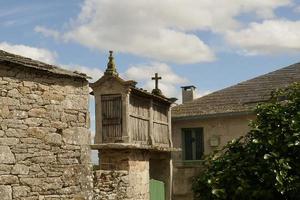 vistas e detalhes da zona rural de lugo foto