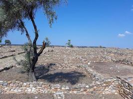 ruínas de olynthus em gizidiki foto