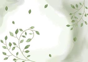 fundo floral aquarela com pincel e moldura floral para banner horizontal, pano de fundo, convite de casamento, cartão de agradecimento, papel de parede foto