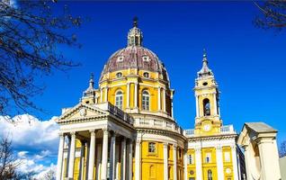 hdr Basílica de Superga, Turim foto