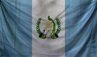 design de onda da bandeira da guatemala foto
