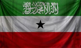 design de onda de bandeira da somalilândia foto