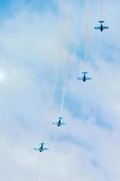 Eastbourne, East Sussex, Reino Unido, 2014. Raf Blades Flying Team foto