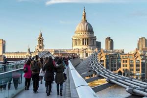 londres, reino unido, 2015. catedral de são paulo em londres foto