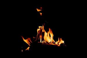 textura de chama de fogo. pano de fundo material em chamas. padrão de efeito de queima. papel de parede de chama e tocha. fundo de calor e neblina. foto