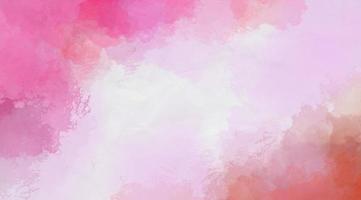 fundo de aquarela rosa pintado à mão foto