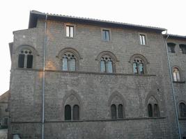 vista da cidade de viterbo foto