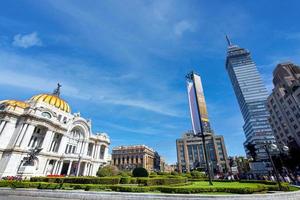 marco torre torre latinoamericana e palácio de belas artes palácio de bellas artes perto do parque central alameda e centro histórico de zocalo foto