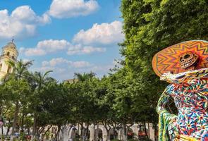 veracruz, ruas coloridas e casas coloniais no centro histórico da cidade, uma das principais atrações turísticas da cidade foto