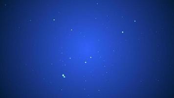 fundo azul com fundo de estrelas de partículas foto
