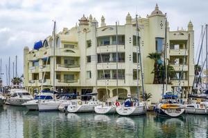 benalmadena, andalucia, espanha, 2014. vista da marina de benalmadena foto