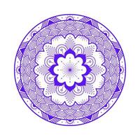 flores de mandala com decorações étnicas coloridas e geométricas. foto