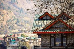 vista da imagem de himachal pradesh foto