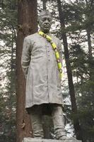 estátua de jawaharlal nehru na índia foto