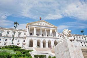 edifício do parlamento, assembleia da república, lisboa, portugal foto
