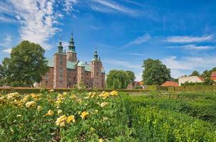 Dinamarca, King Garden Park em Copenhague no Palácio de Rosenborg foto