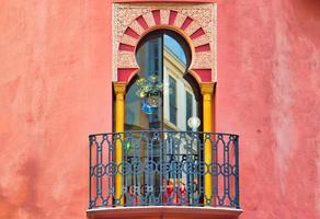 málaga cênicas ruas antigas do centro histórico da cidade foto