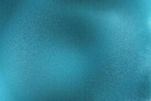 superfície de parede metálica azul escovada brilhante, fundo de textura abstrata foto