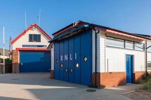 hunstanton, norfolk, reino unido, 2010. rnli life boat station foto