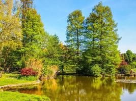 hdr parco sempione em milão foto