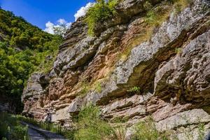 desfiladeiro do rio boljetin no leste da sérvia foto