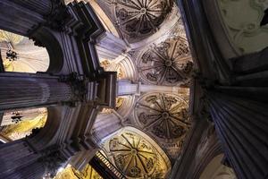 málaga, andaluzia, espanha, 2017 vista interior da catedral da encarnação foto