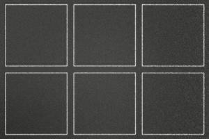 quadros de desenho de giz quadrados no quadro-negro, pode colocar mais texto foto