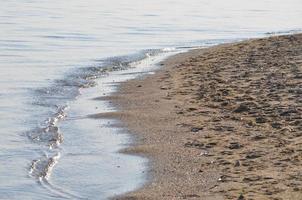 a praia em gizidiki foto