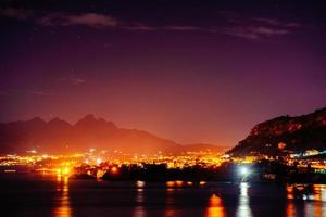 cidade de palermo à beira-mar foto