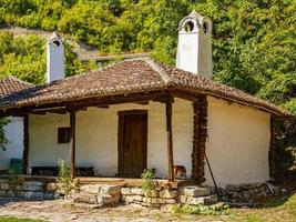 casa sérvia tradicional do século XIX em lepenski vir, sérvia foto