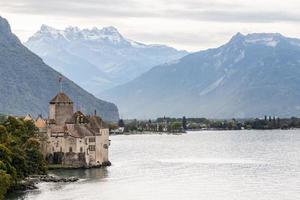 montreux, suíça, 2015. chateau de chillon foto