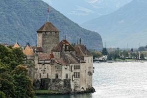 montreux, suíça, 2015. chateau de chillon foto