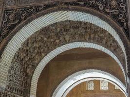 granada, andaluzia, espanha, 2014. parte do palácio de alhambra