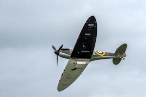 shoreham-by-sea, west sussex, reino unido, 2014. spitfire mk.ia n3200 foto